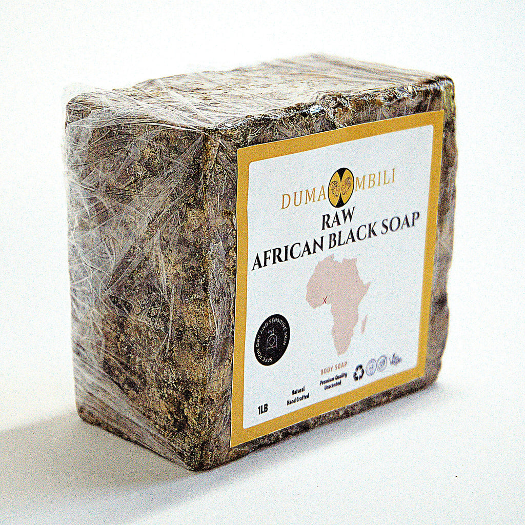 Authentic African Black Soap | Organic. Skincare for Clear & Glowing Skin